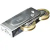 Polea de Aleación de Aluminio Tipo 70 de Estilo Antiguo Rueda Rodante con Rodamiento Silencioso de Acero Inoxidable Modelo Antiguo Accesorios para Puertas y Ventanas Deslizantes Rueda Inferior