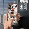 Capa para Celular Oppo Realme P4 Pro 5g com Porta-Cartão de Silicone Simples Porta-Cartão Tendência Graffiti Slot para Cartão