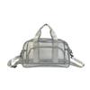 Bolsa de viagem transparente Amazon transfronteiriça de grande capacidade bolsa de viagem de pvc transparente armazenamento de fitness bolsa transparente bolsa de praia