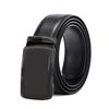 Cinturón Personalizado Cinturón de Cuero Genuino para Hombre Hebilla Automática Cinturón de Cuero Vacuno Logotipo Impreso a Color Regalo de Negocios Cinturón de Cabeza con Trinquete para Hombre