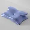 Almofada Borboleta Espuma de Memória Zero Pressão Almofada em Formato de Borboleta para Sono Profundo, Alívio de Pressão, Proteção do Pescoço, Auxílio ao Sono, Almofada Borboleta Especial para Dormir de Lado