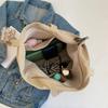 Bolsas Femininas Atacado Outono e Inverno 2025 Bolsa de Ombro Casual de Lona Design Nicho Grande Capacidade Bolsa Tote para Trabalho
