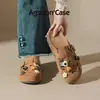 Zapatillas Cerradas Perforadas para Mujer Augushideng Modelo Nuevo Otoño 2026 Mocasines Slip-On de Suela Suave para Uso en Exteriores