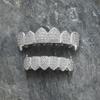 Tirantes de hip hop WISH, oferta especial, microincrustaciones de oro, colmillos, dientes de vampiro, accesorios de hip hop, venta al por mayor