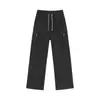 Calças de Trabalho Softshell à Prova de Vento e Água Personalizadas/Americanas para Homens e Mulheres, Outono Outdoor Largas de Perna Reta Versáteis Casuais Esportivas