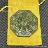 Colgantes de talla de jade Xiu al por mayor en varios estilos, Talismán para atraer la fortuna, Colgantes de jade de Cinco Riquezas y Ocho Trigramas, Dropshipping