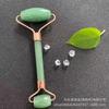 Rodillo de Jade Transfronterizo Masajeador Cuidado Facial Belleza Raspado Cristal Rosa Rodillo Masajeador de Doble Cabezal Rodillo de Jade