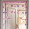 Cortina de Puerta de Abeja Miel Dinosaurio para Habitación de Niñas, Sala de Té, Cortina Acogedora, Cortina de Entrada, Cortina Decorativa para Villa, Cortina de Baño