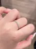 Anel Twist Full Diamond Ultrafino, Brilhante Artesanato Fino Anel Twist Empilhável para Mulheres, Anel Twist Corda Full Diamond, Joia de Zircônia