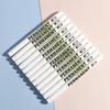 Marcador Blanco Marca Marcador a Base de Agua Marcador Blanco Especial para Resaltar Ancho de Línea 1.0 Marcador Impermeable Pincel para Arte