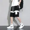 Pantalones Cortos de Cinco Puntos Rectos Holgados de Secado Rápido Estilo Coreano de Verano con Gradiente de Moda para Hombre Nuevos Delgados Casuales Venta al por Mayor