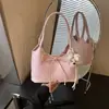 Bolsa Feminina de Axila para Exportação, Nova Moda de Verão 2026, Super Popular para Trabalho e Deslocamento, Bolsa Saco de Grande Capacidade