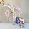 Planta Verde Artificial Hoja Grande de Taro Flor de Boda Arreglo Accesorios Material de Hoja Decoración de Arreglo de Flores para el Hogar Hoja de Planta Verde Artificial