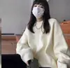 Suéter Pulóver de Punto con Cuello Redondo Transfronterizo Europeo y Americano Nuevo Estilo Otoño e Invierno 2026 Moda Simple Holgado de Color Sólido para Mujer