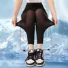 Leggings ultrafinos protectores del sol para mujer, prenda exterior de verano, tacto frío de seda de hielo, pantalones de yoga de cintura alta, pantalones Barbie