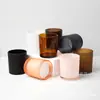 Vaso para Velas Clásico 8090 Frasco para Velas de Aromaterapia Vaso de Vidrio con Spray Personalizado Venta al por Mayor