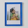 Marco de Fotos Polaroid de Acrílico Magnético para Viajes Soporte de Exhibición de Tarjetas Fotográficas Imán para Refrigerador de Tarjetas Pequeñas Metabo