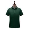 Comercio exterior de alta gama polo para hombre Paul logo personalizado algodón solapa manga corta camiseta publicitaria overol transfronterizo