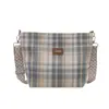 Bolsas para Mujer Transfronterizas Nicho Simple Cuadros Bolsos de Hombro para Mujer Transfronterizo Nuevo Popular Casual Bolsos Cruzados Moda Bolsos para Mujer