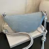 Bolsa Jeans de Verão 2026 Transfronteiriça para Mulheres, Grande Capacidade Versátil Casual Nicho Ombro Transversal Bolsa Bolinho