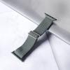 Correa de reloj tejida compatible con Apple Watch, hebilla de viscosa de 8 palabras, hebilla deslizante para iWatch, correa de reloj elástica con personalidad.