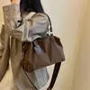 Bolsa Tejida de Gran Capacidad para Mujer 2026 Nuevo Verano Estudiante Universitario Clase Viaje Diario Bolso Tote Bolso Cruzado de un Solo Hombro