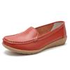Zapatos de Mujer de Talla Grande Zapatos Bajos Zapatos Tipo Beanie Zapatos para Madres de Mediana Edad y Adultas Mayores Zapatos Blancos de Enfermera 44