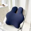 Cojín de espuma viscoelástica de rebote lento para oficina con orejas de conejo transfronterizas, cojín protector para la cintura, cojín para el asiento y la cintura, cojín para el coche.