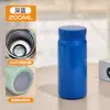 Mini termo de acero inoxidable 304, taza de vacío de bolsillo, simple, pequeña, fresca, para hombres y mujeres, taza de agua portátil, regalo personalizado