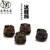 Marca Famosa Obsidiana Natural de Cristal Forma de León Agujero Pasante Cuentas Sueltas DIY Accesorios para Joyería con Temática de León Venta al por Mayor