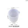Molde de Resina de Cristal DIY Papoula 30ml Copo Medidor de Silicone Ferramentas para Resina Molde de Silicone Venda por Atacado em Estoque
