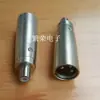 Adaptador Hembra a Macho XLR Lotus Convertidor AV XLR a RCA Hembra