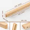 Manija de Armario de Madera, Manija de Cajón y Gabinete de Madera Maciza, Manija de Puerta de Gabinete Infantil de Madera, Gabinete de Madera, Estilo Minimalista Japonés