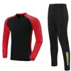 Ropa Deportiva Infantil de Manga Larga para Exteriores al por Mayor Ropa Transpirable de Entrenamiento para Hombres y Mujeres para Adolescentes Uniformes de Equipo Estampados para Partido de Fútbol
