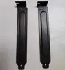 Tampa de Poeira PCI para Placa de Vídeo Traseira de Gabinete de Computador, Escudo Metálico Universal para Placa-mã, Preto Prata, Ventilação e Dissipação de Calor de 12cm