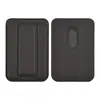 Adecuado para iPhone 14 Soporte Magnético Porta Tarjetas, Soporte de Negocios Magnético Fuerte Magsafe, Bolsa Portátil Multifuncional de Cuero