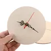 Esfera en Blanco DIY Reloj de Pared Casero Esfera de Reloj Reloj Redondo Tablero Hecho a Mano para Niños de Jardín de Infancia Pintura Graffiti Decoración