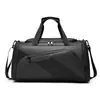 Bolsa de viaje, bolsa de gimnasio multifuncional de gran capacidad, separación de seco y húmedo, bolsa de gimnasio portátil con compartimento separado para zapatos, fabricante de artículos deportivos