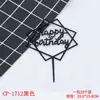 Toppers de Cumpleaños Acrílicos, Estilo de Letra Clásico, Letras de Feliz Cumpleaños Escritas a Mano, Decoraciones para Pasteles, Paquete de 10