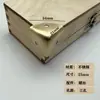 25x 25mm herrajes caja de esquina de hierro inoxidable accesorios de caja caja de esquina para cosméticos manualidades caja de aluminio código de esquina