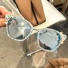 Gafas de Sol Ojo de Gato Adornadas con Cristales para Mujer - Montura de Diseño Europeo | UV400 Moda Urbana