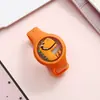 Pulsera luminosa para niños en caja, dibujos animados, flash, reloj para niños, pulsera portátil para exteriores, recompensa 61, regalo de jardín de infantes
