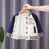 Abrigo de Traje de Béisbol para Niños 2025 Nuevo Estilo Chaqueta de Primavera y Otoño para Niños Top Infantil de Primavera con Dibujos Animados