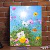 Pintura al Óleo Digital de Flores de Verano Relleno DIY Flor Rellenada a Mano Descompresión Avanzada Curación