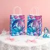 Bolsa de Regalo de Sirena, Bolsa de Mano de Princesa, Recuerdo de Fiesta Temática de Primavera, Bolsa para Empacar Regalos Navideños, Bolsa de Empaque