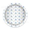 Bp005 Plato de Papel de Hortensia Vajilla para Fiesta Navideña para 8 Personas Plato de Papel Desechable Decorativo de Hortensia Azul