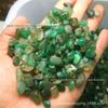 Material triturado de ágata verde cerca de 5 a 7 mm e 7 a 9 mm por 100 gramas