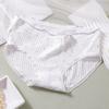 Braguitas de Algodón Puro para Niña de Deseo Puro Estilo Japonés Estampado Dulce de Conejo Calzoncillos de Estudiante Cintura Media Fabricante de Braguitas para Mujer