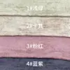 Fabricante de Tecido de Viscose Viscose Seda e Linho Estoque Pronto Cor Sólida Macio e Confortável Hanfu Material Pronto para Uso Atacado Tecido Tingido em Fio
