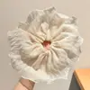 Scrunchies Súper Elegantes para Mujer 2025 Nuevo Otoño e Invierno Estilo Perezoso de Lujo Versión Coreana Scrunchies Ligas para el Cabello